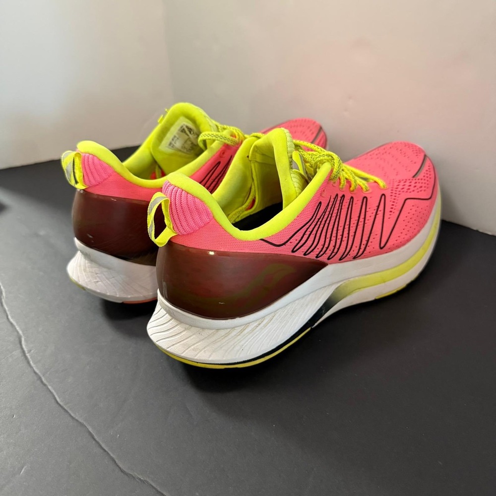 Saucony Endorphin Shift Womens Running Shoes Pink Citron Size 10 - Picture 4 of 15